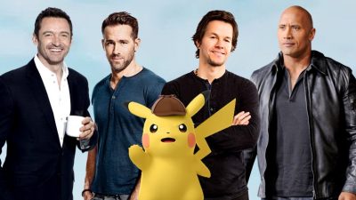 [Rumor] Hugh Jackman, Ryan Reynolds, Mark Wahlberg y Dwayne Johnson, candidatos a ser la voz de Detective Pikachu