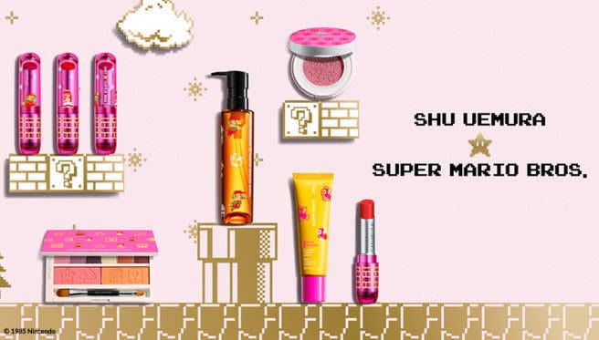 Nintendo se asocia con Shu Uemara para lanzar productos de belleza basados en Super Mario Bros.