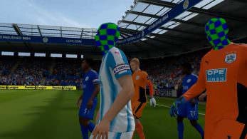 La versión para Nintendo Switch de FIFA 18 cuenta con un glitch que hace que los jugadores aparezcan sin cara