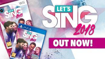 Tráiler de lanzamiento de Let’s Sing 2018 y fecha para la versión de Nintendo Switch