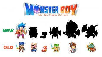 [Act.] Nuevas animaciones creadas a mano y sprites están de camino a Monster Boy
