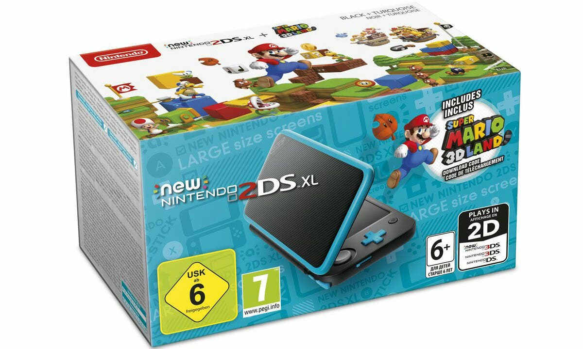 Este pack de New Nintendo 2DS XL + Super Mario 3D Land llegará a Francia el 1 de diciembre