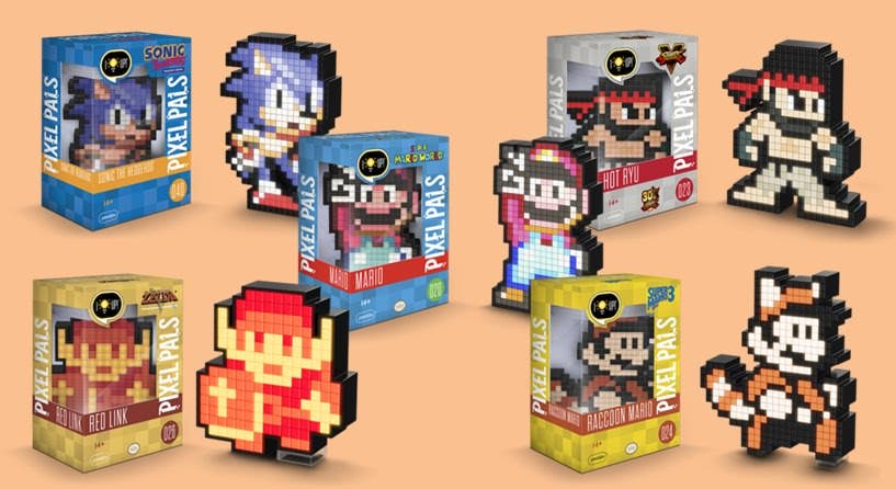 PDP añade nuevas figuras de Nintendo a su colección Pixel Pals