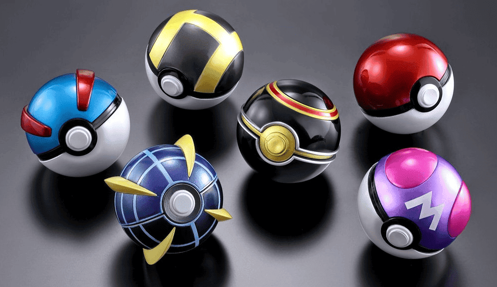 Bandai anuncia una nueva colección de Poké Ball metálicas