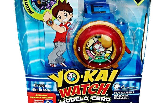 El reloj Yo-kai Watch Modelo Cero de Hasbro es el juguete más deseado para estas Navidades según Amazon