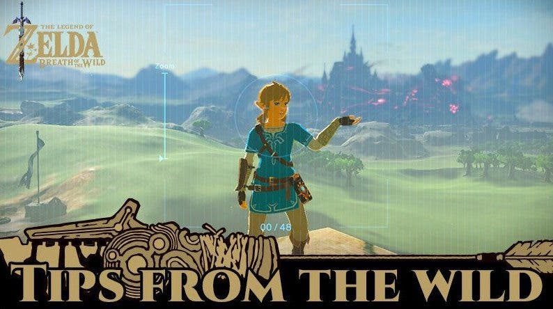 El nuevo mensaje del canal de noticias de Zelda: Breath of the Wild nos habla sobre los selfies