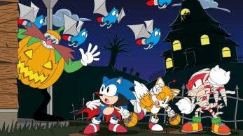 SEGA nos desea un feliz Halloween con este arte de Sonic