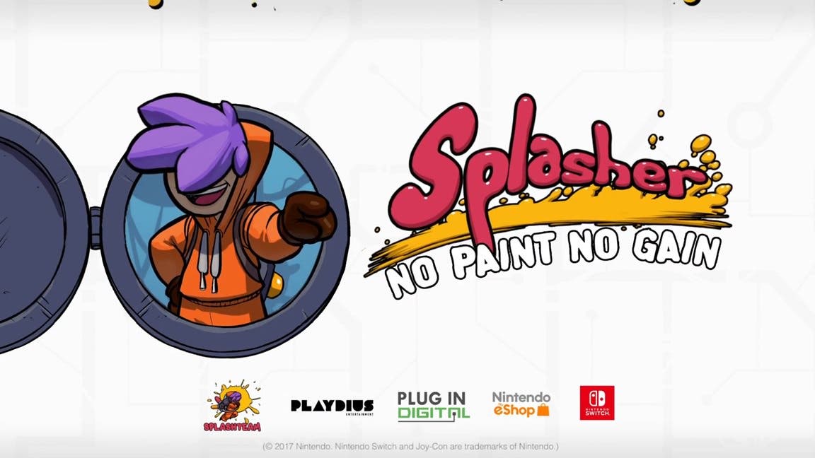 Splasher llegará a Nintendo Switch el 26 de octubre