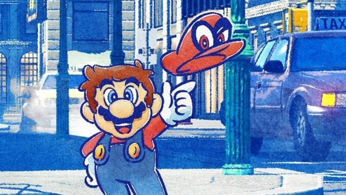 Nintendo comparte un nuevo fondo de pantalla de Super Mario Odyssey