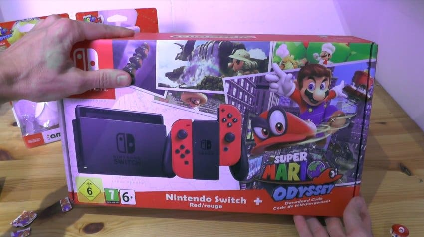 [Act.] Echa un vistazo a este unboxing del pack de Switch + Super Mario Odyssey