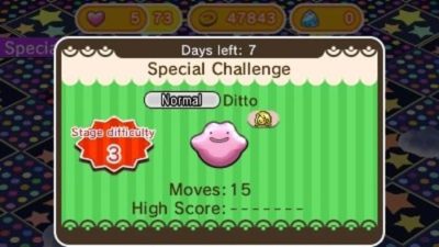 Novedades de la semana en Pokémon Shuffle: Ditto, Mega Manectric, Cosmog, Solgaleo, Primarina y más