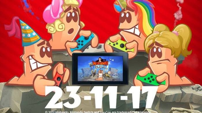 [Act.] Worms W.M.D llegará a Nintendo Switch el 23 de noviembre
