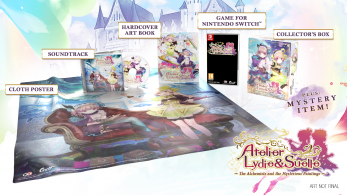 [Act.] Unboxing de la edición limitada de Atelier Lydie & Suelle: The Alchemists and the Mysterious Paintings, nuevo gameplay