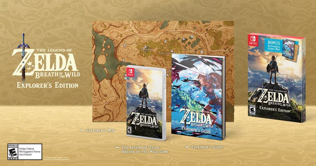 [Act.] Nintendo of America anuncia un pack de 2DS de Zelda y la Explorer’s Edition de Breath of the Wild