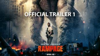 El primer tráiler oficial de Rampage ya está disponible en Youtube