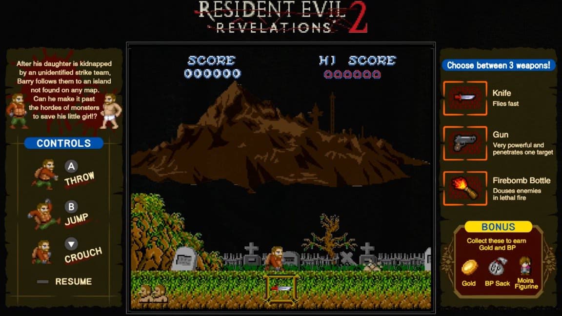 Así es como se accede a los minijuegos de Resident Evil Revelations 1 y 2 para Nintendo Switch