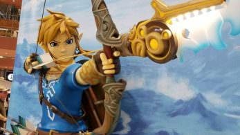 Nintendo ha colocado esta espectacular estatua de Link en el Kansai International Airport