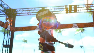 Así se juega con la Megabarredora SP en Splatoon 2