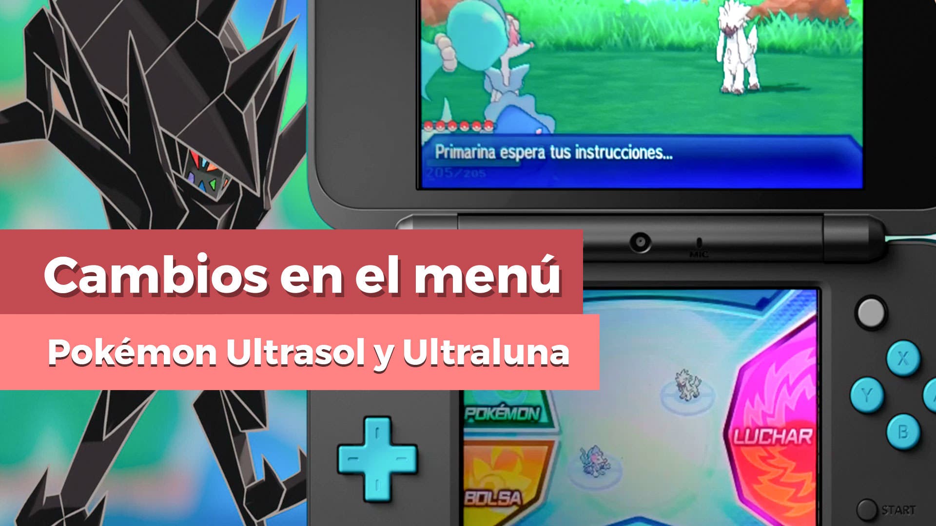 [Vídeo] Surfeamos con Mantine y novedades en la interfaz de Pokémon Ultrasol y Ultraluna