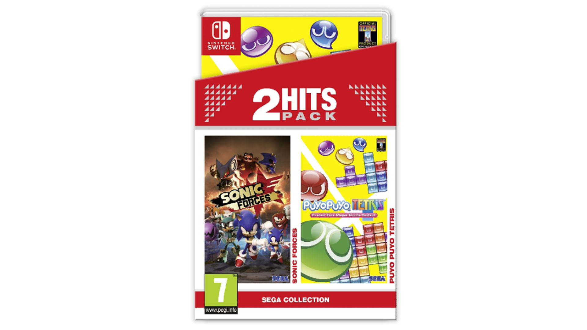 Europa recibirá este 2 Hits Pack: Sonic Forces / Puyo Puyo Tetris en enero