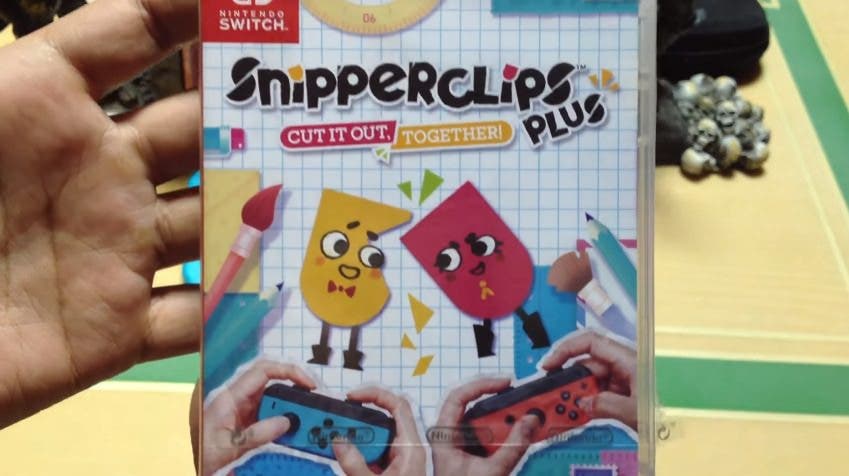 Unboxing de Snipperclips Plus para Nintendo Switch