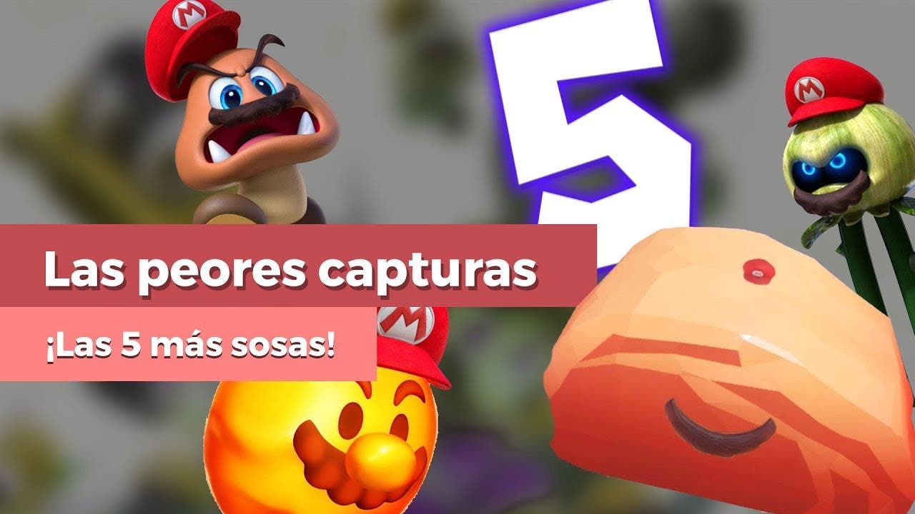 [Vídeo] Las 5 capturas que menos nos han gustado en Super Mario Odyssey
