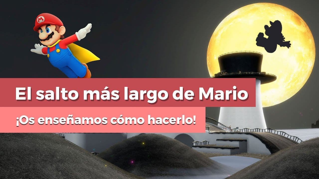 [Vídeo] Aprende a hacer el salto más largo de Super Mario Odyssey