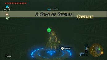 Así sonaría la Canción de la tormenta en The Legend of Zelda: Breath of the Wild