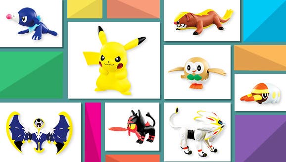 Los juguetes de Pokémon Sol y Luna de Mc Donald’s llegarán a Latinoamérica el próximo mes