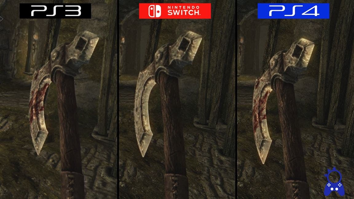 repentinamente Concesión bolita Comparan la versión de The Elder Scrolls V: Skyrim en Switch con las de  PS4, PS3, PC y Xbox One - Nintenderos