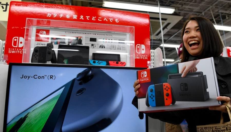 Los problemas de stock de la consola Nintendo Switch continúan disminuyendo en Japón