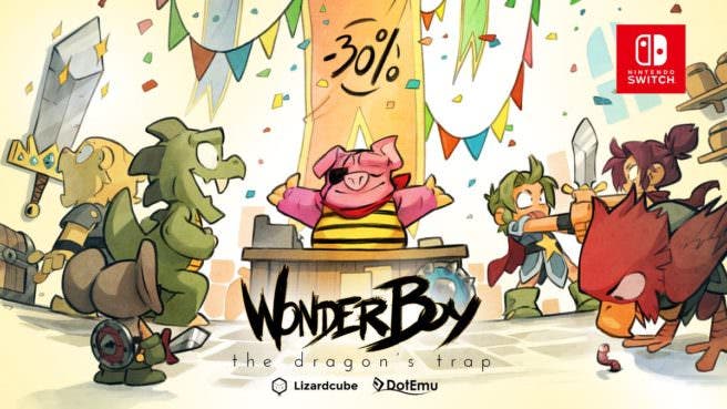 La versión física de Wonder Boy: The Dragon’s Trap debuta el 13 de febrero