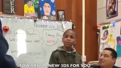 Los compañeros de clase de este joven al que le fue robada su 3DS XL le sorprenden con una nueva