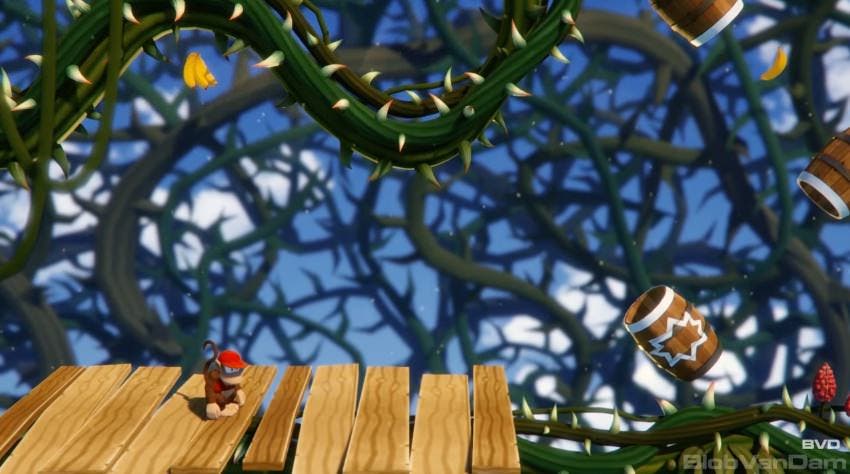 Donkey Kong Country 2: un youtuber recrea uno de los famosos niveles del juego en HD