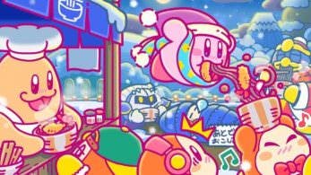 ¡Kirby nos desea un feliz Año Nuevo con este arte oficial!