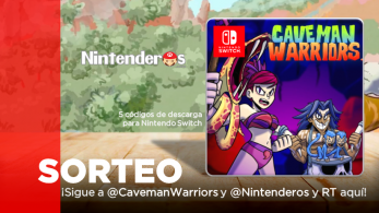 [Act.] ¡Sorteamos 5 códigos de descarga de Caveman Warriors para Nintendo Switch!