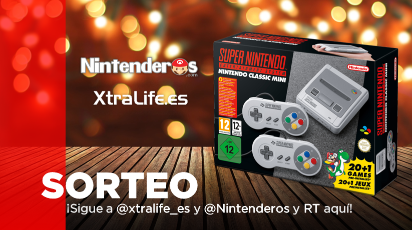 [Act.] ¡Sorteamos una SNES Mini junto a XtraLife!