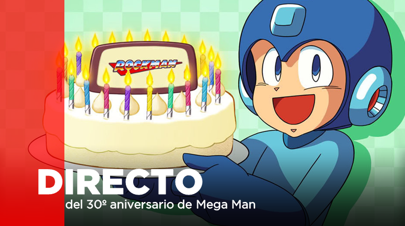 [Act.] Sigue aquí el directo del 30º aniversario de Mega Man