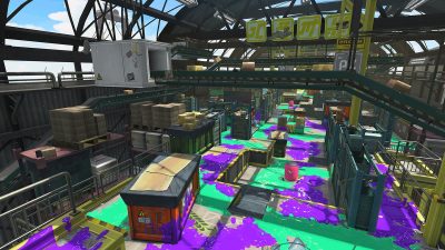El mapa Almacén Rodaballo llega mañana a Splatoon 2