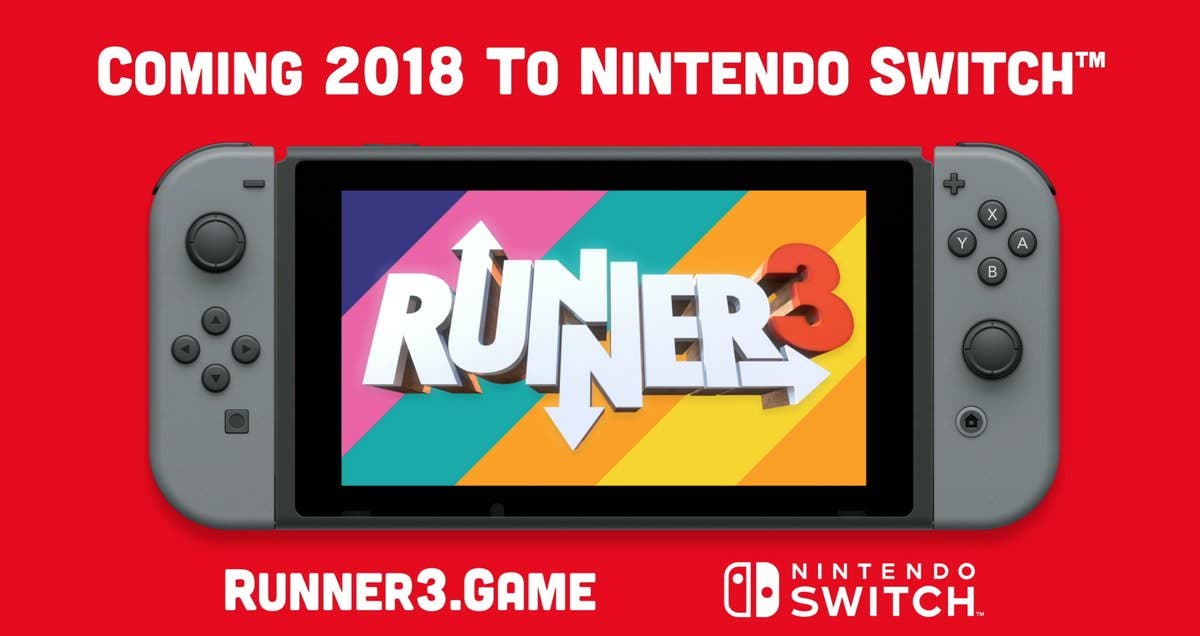 Runner3 será lanzado en formato físico en Nintendo Switch
