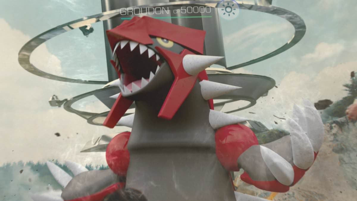 Groudon llega a las Incursiones de Pokémon GO