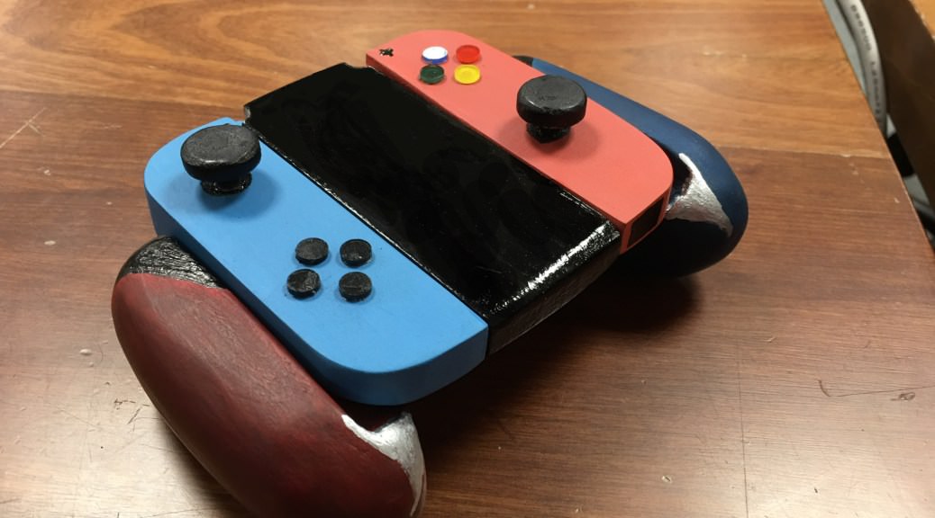 Echa un vistazo a esta genial réplica de Joy-Con con grip de Nintendo Switch creada con madera