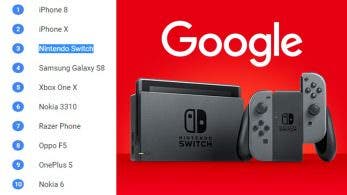 Nintendo Switch ha sido el tercer dispositivo tecnológico más buscado en Google durante 2017