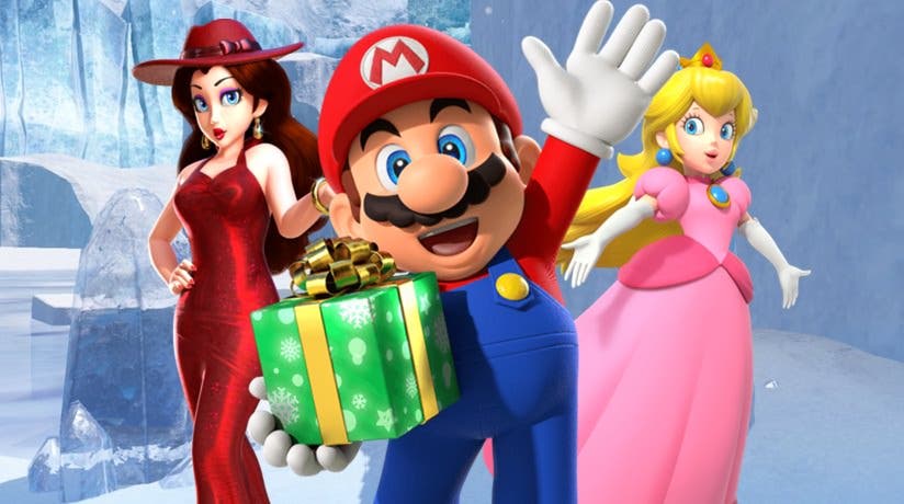 Mario dice que ama a la Princesa Peach y a Pauline, pero como amigas