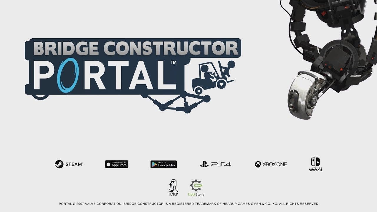 Nuevo tráiler de Bridge Constructor Portal centrado en la jugabilidad