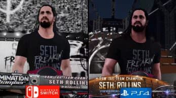[Act.] WWE 2K18 para Nintendo Switch: Numerosos gameplays, comparativa con PS4 y actualizaciones en camino