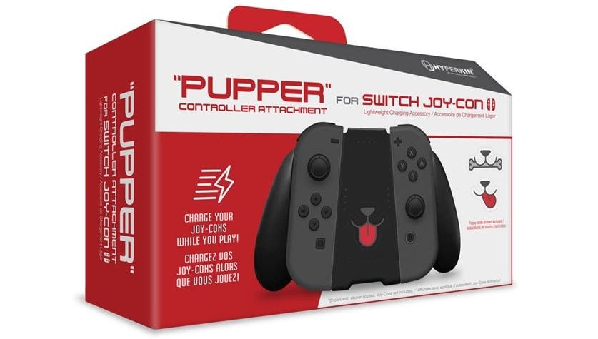 Nintendo Switch recibe a Pupper, el soporte para Joy-Con más perruno hasta la fecha