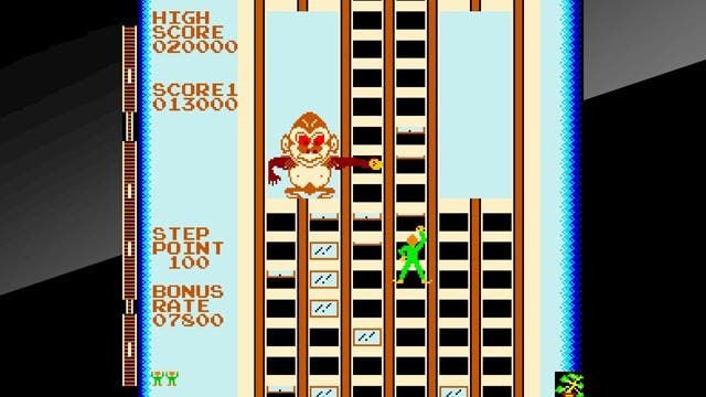 El clásico Crazy Climber llegará en enero a Nintendo Switch