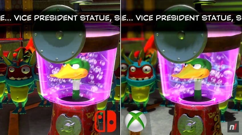 Comparativa en vídeo de Yooka-Laylee: Nintendo Switch vs. Xbox One
