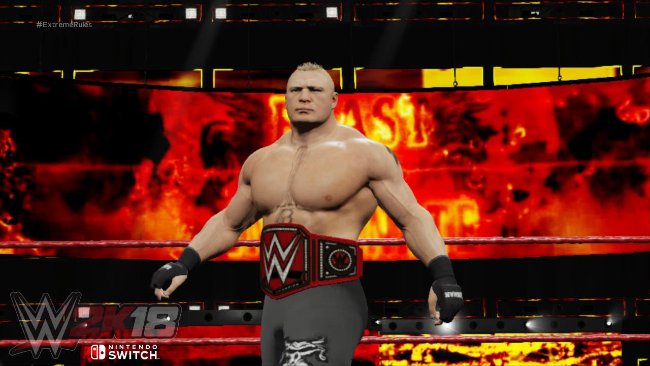 Nuevas capturas de la versión de WWE 2K18 para Nintendo Switch